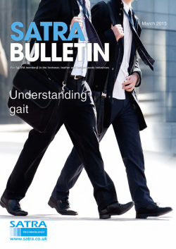 SATRA Bulletin March 2015 cover